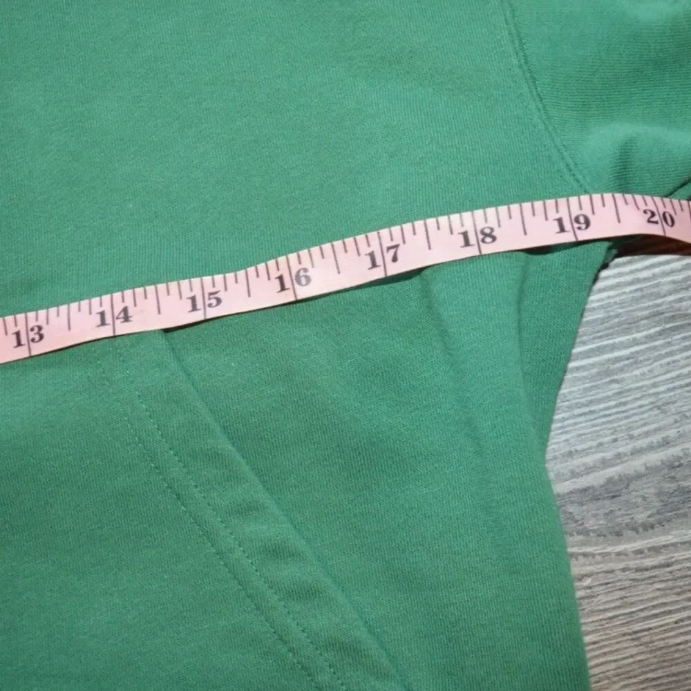 Puma Sport Matching Set Hoodie Sweatpants Embroidered Unisex Green Small